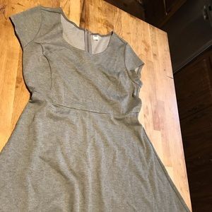 Gray a-line dress - never worn!!